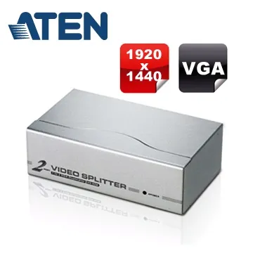 ATEN 2埠VGA視訊分配器(一進二出)(頻寬350MHz) (VS92A) 歷史價格詳細信息