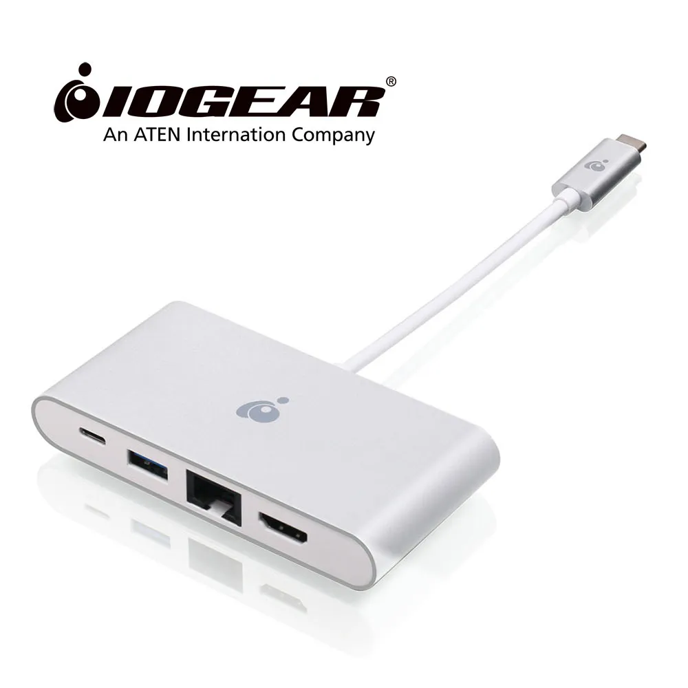 多埠轉接器 Type-C公轉HDMI母/USB3.0 A母/C母/RJ45千兆埠 支持充電 金色 UC-015-GO 歷史價格詳細信息