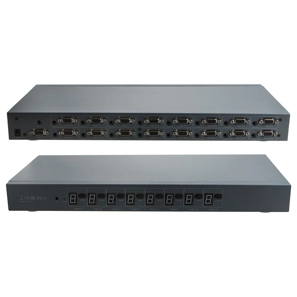 VGA遙控切換器2進1出 電視電腦主機高清顯示器二口共用 二進一出 144-00105 歷史價格詳細信息