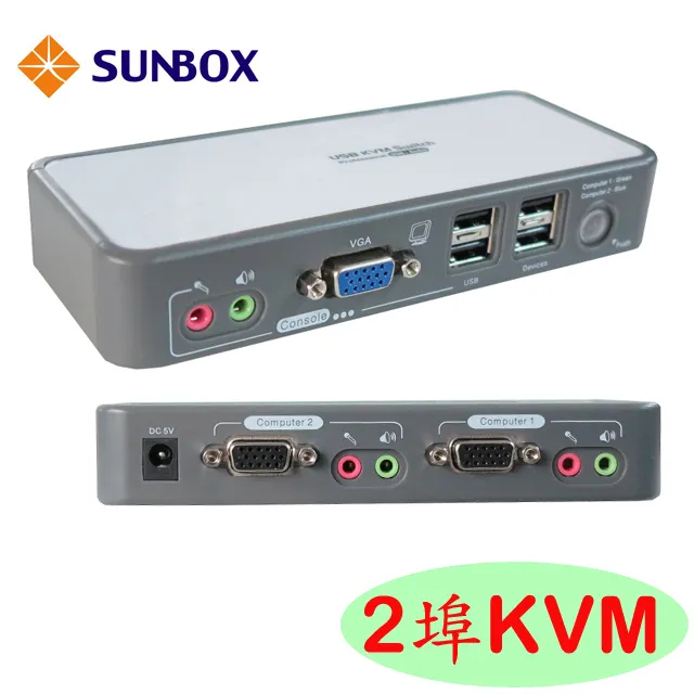 SUNBOX 2埠HDMI 轉DVI 訊號轉換切換器(VCW112) 歷史價格詳細信息
