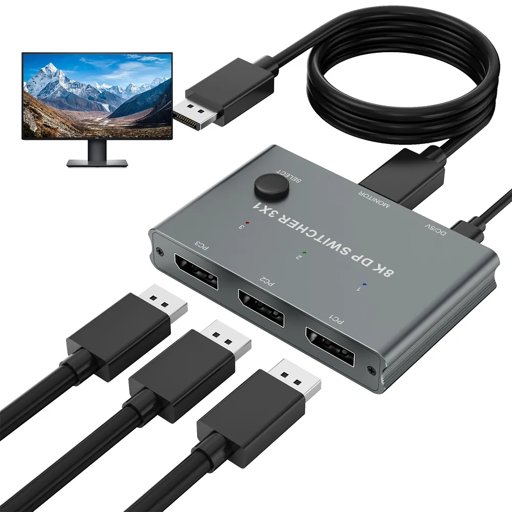 8k三進一出帶搖控hdmi切換器 8k@60hz三口自由切換hdmi轉換器 歷史價格詳細信息