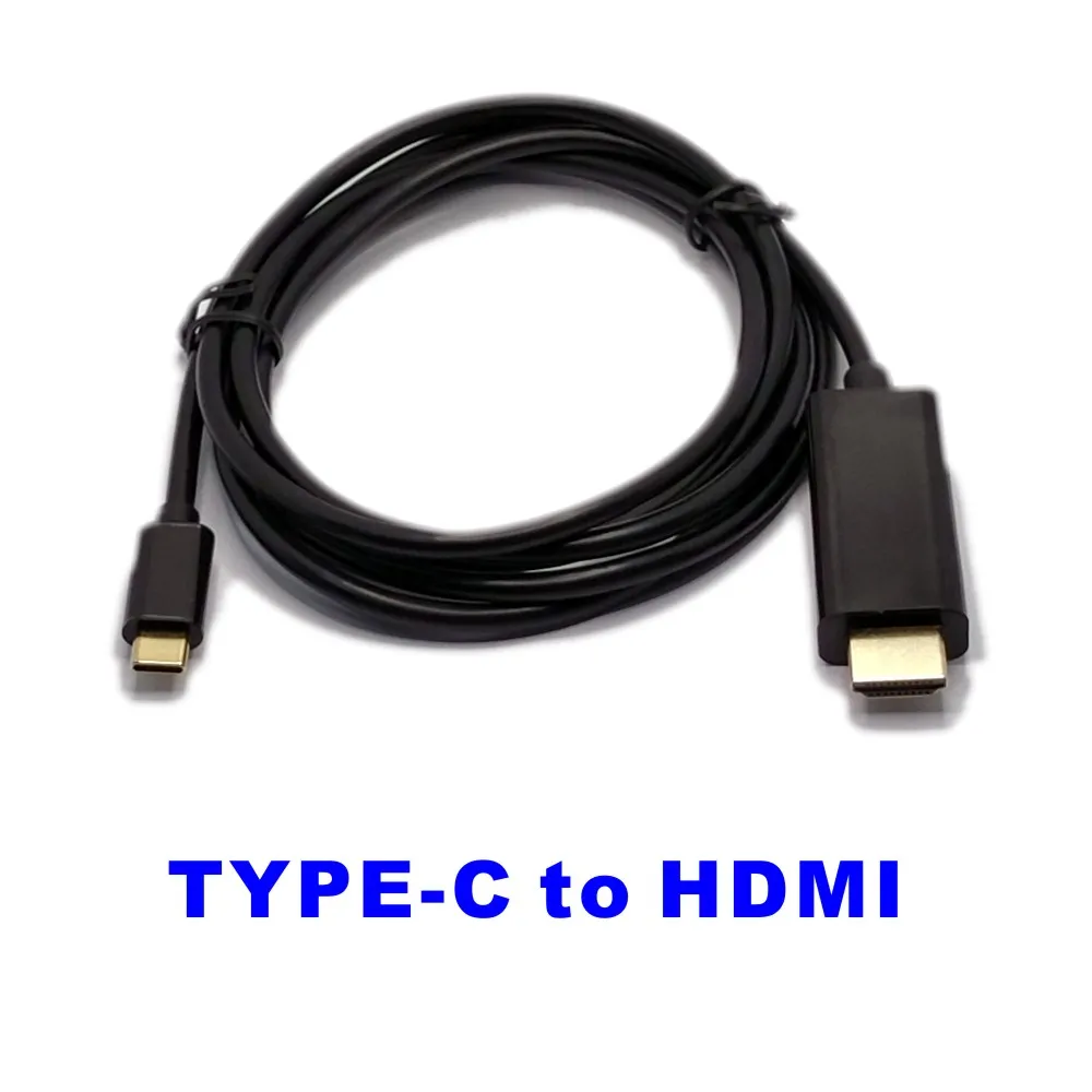 1.8米Type-C TO HDMI 4K影音轉接線(手機筆電通用版)-T902-黑色 歷史價格詳細信息