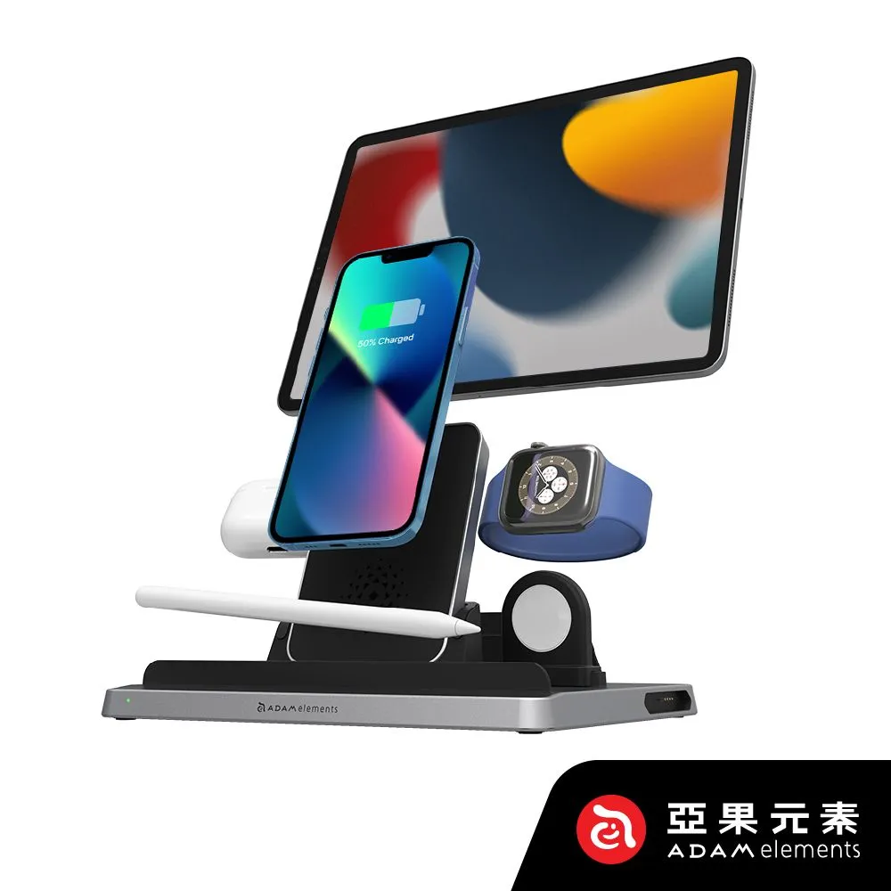 亞果元素 OMNIA Q5 五合一 無線充電座 充電板 iPhone、iPad、Watch、AirPods、Pencil 歷史價格詳細信息