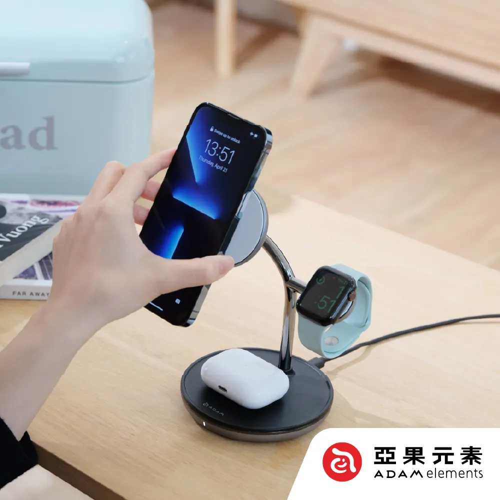 亞果元素 OMNIA M3 三合一磁吸無線充電座 + OMNIA X3 USB-C PD 30W 充電器 現貨 廠商直送 歷史價格詳細信息