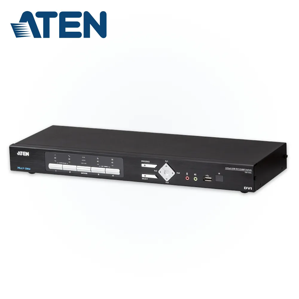 ATEN 4埠USB DVI多視窗 KVMP™多電腦切換器(CM1164A) 歷史價格詳細信息