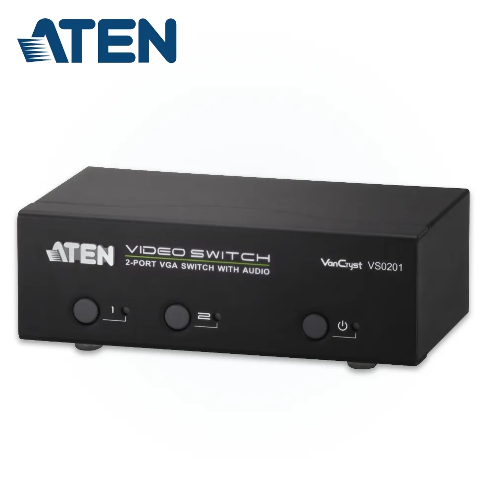 ATEN 2埠視訊(螢幕)切換器 VS291 歷史價格詳細信息