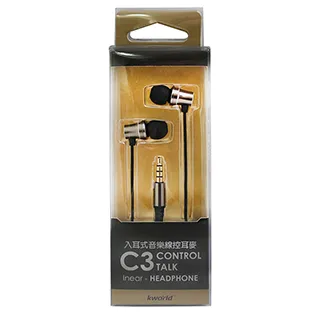 【Kworld 廣寰】音樂耳機麥克風S440(金色) 歷史價格詳細信息