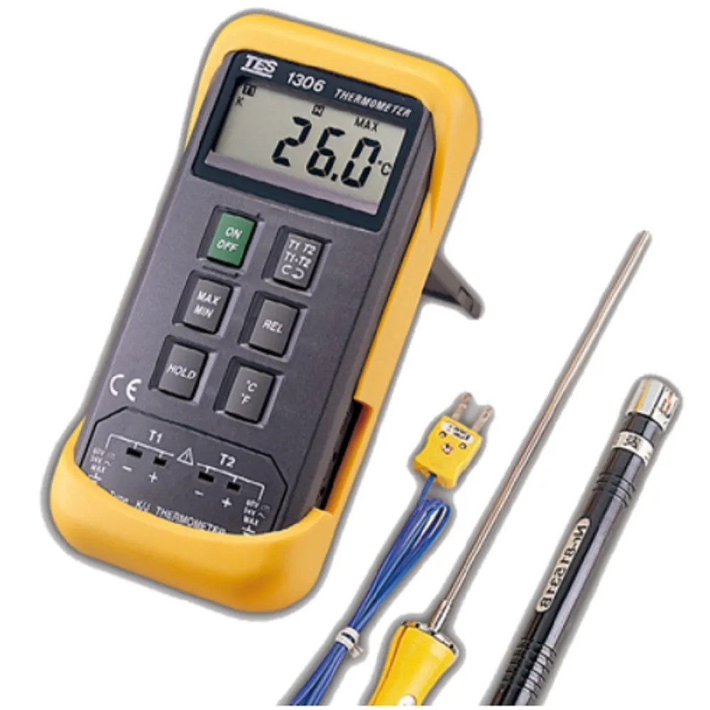 TES泰仕 TES-1306 K/J 數位式溫度錶 歷史價格詳細信息