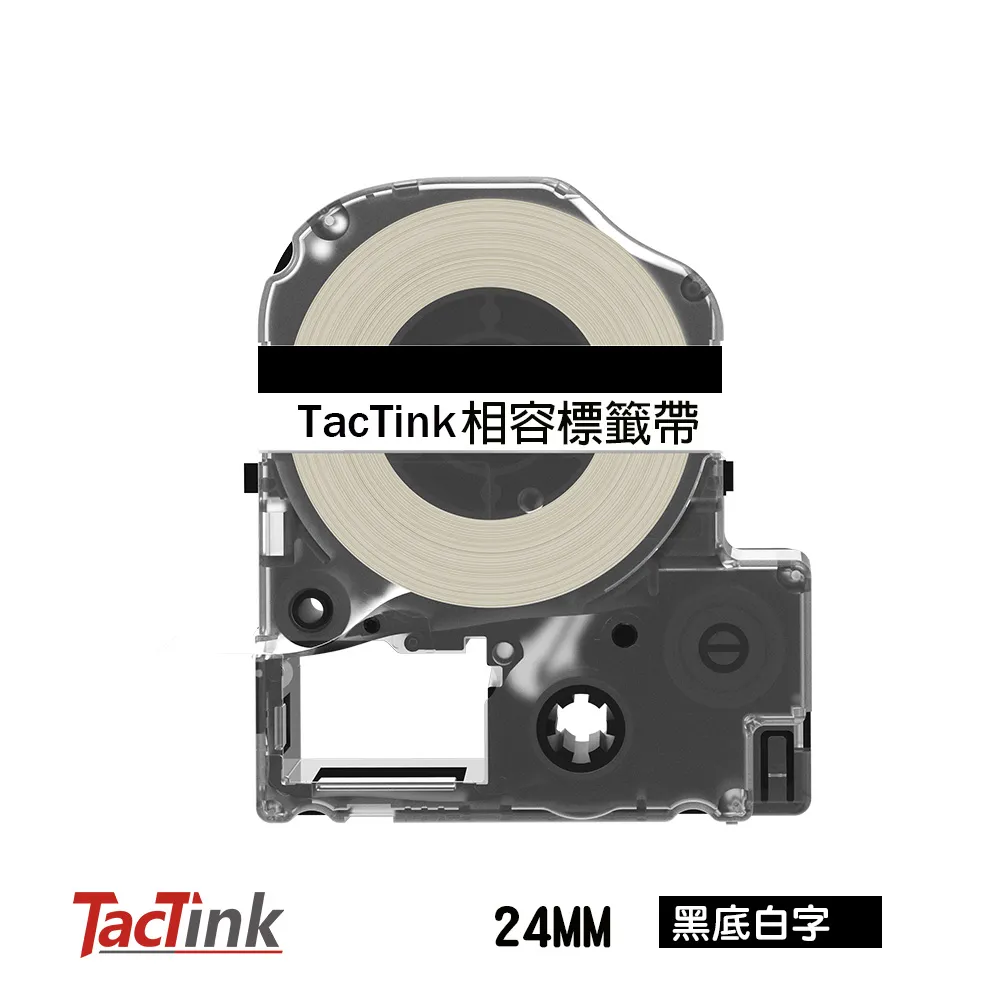 【TacTink】EPSON標籤機色帶 LC-6RBP (紅底黑字) 寬度24mm 歷史價格詳細信息