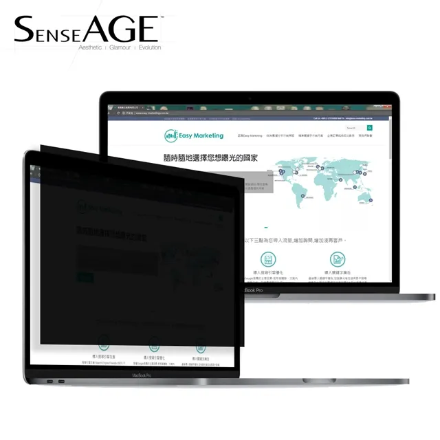 SenseAGE 12吋 Macbook Retina  雙面磁吸式防眩光防窺片 歷史價格詳細信息