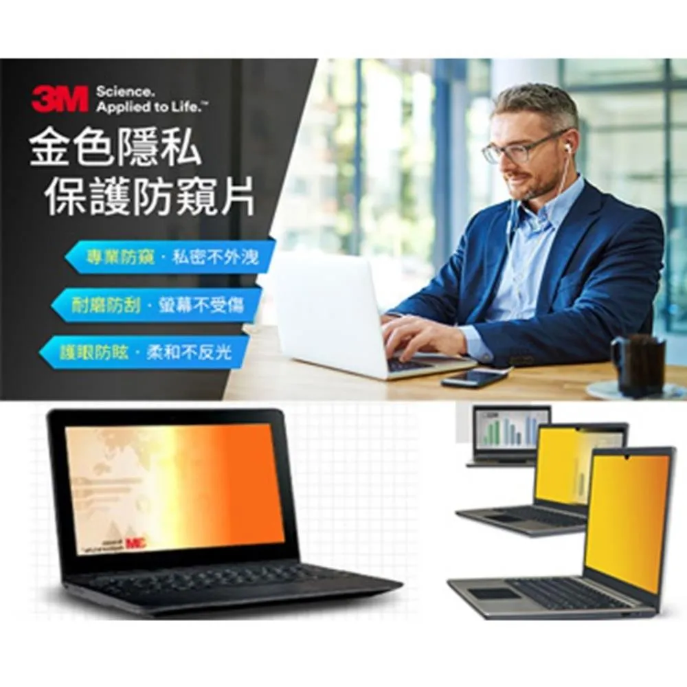 3M金色炫亮系列螢幕防窺片13吋(16:9)GPF13.3W9 歷史價格詳細信息