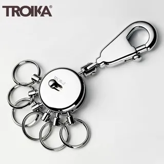 德國TROIKA聰明CLEVER KEY工具鑰匙圈KCL81(一字起子開瓶器登山扣扳手尺) 歷史價格詳細信息