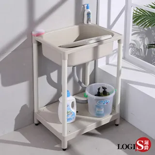 塑鋼洗衣槽 62CM*48CM 洗衣台 含洗衣板 洗手台 洗手槽 臉盆 浴櫃洗菜槽 洗碗 水槽 A1011 歷史價格詳細信息