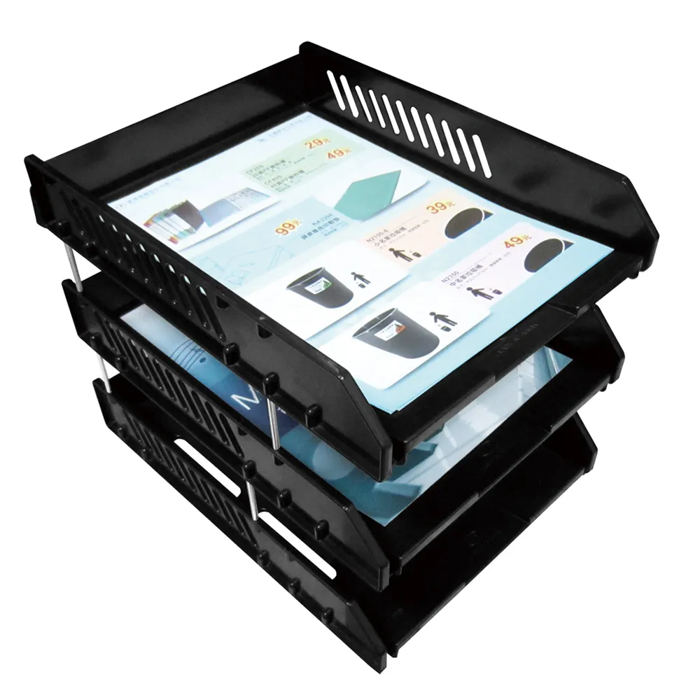 W.I.P  BH-553 三層公文架 / A4 (33.5x25.8x6cm) 歷史價格詳細信息