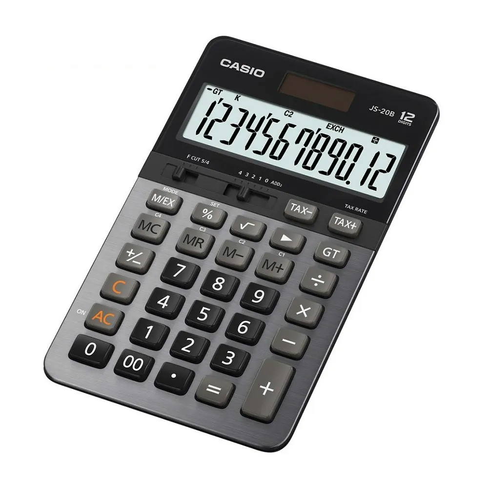 【CASIO】卡西歐12位數桌上型商用計算機-(MS-120FM) 歷史價格詳細信息