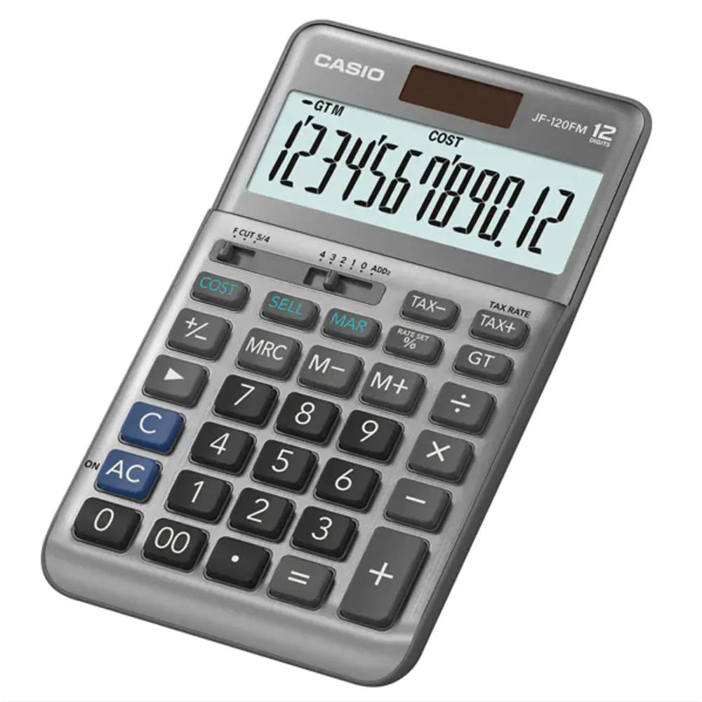 CASIO 卡西歐12位數桌上型商用計算機-粉色系(JF-120FM-PK) 歷史價格詳細信息