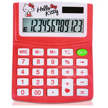 Hello Kitty 12位元商用計算機 (粉星星款) 歷史價格詳細信息