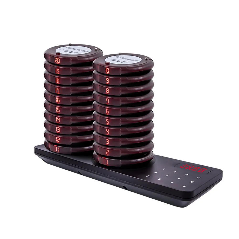 【集集客】無線取餐器 取號機 震動取餐 可客製 製取餐叫號機 餐廳呼叫器 免排隊叫號 多款式可選 歷史價格詳細信息