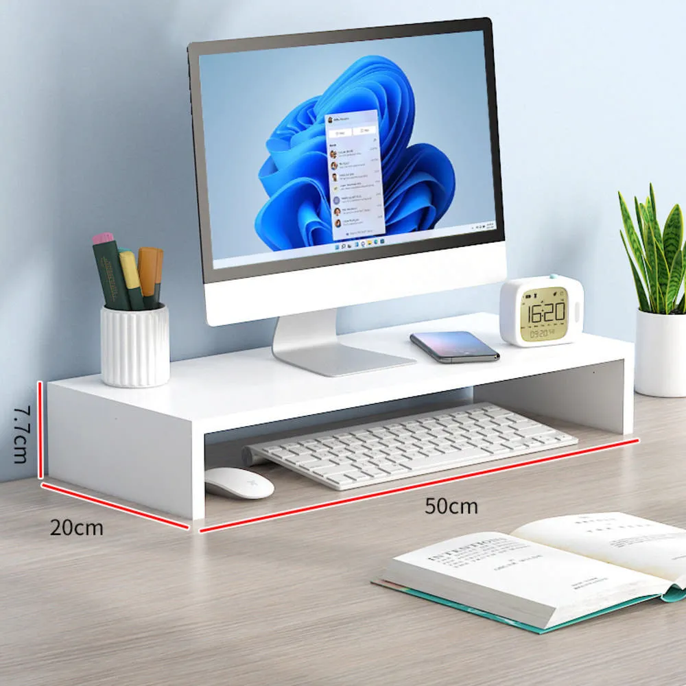 【木質螢幕增高架】 螢幕增高架 螢幕架 螢幕座 鍵盤架 鍵盤收納架 DO245 歷史價格詳細信息