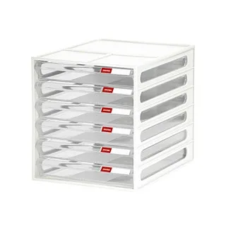 SHUTER樹德 A4文件資料抽屜收納櫃-6抽 白色 價格比較,價格查詢,歷史價格詳細信息