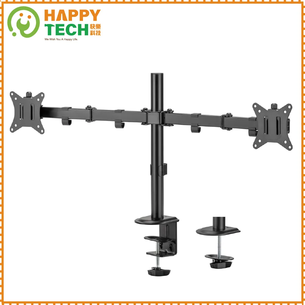 電腦螢幕架 液晶螢幕架 雙臂螢幕架 機械手臂螢幕架 兩螢幕 隨拉隨停螢幕架 移動式螢幕架 可移動螢幕架 歷史價格詳細信息