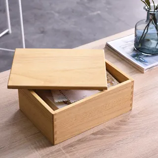 【桐趣】桐事務所實木面紙盒 歷史價格詳細信息