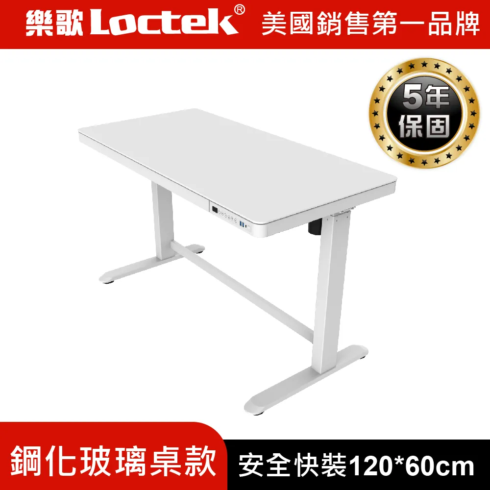 福利品 樂歌Loctek 人體工學 電動升降桌 原木色 ET119 歷史價格詳細信息