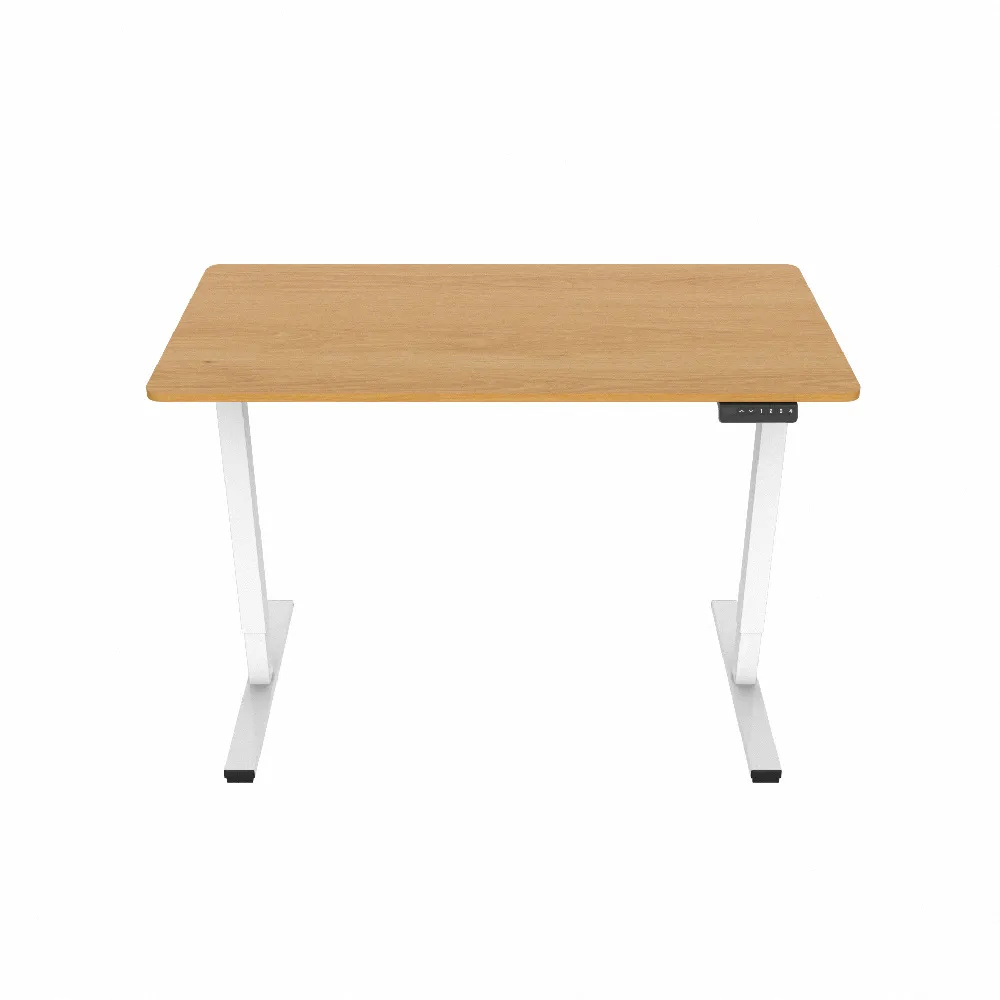 Water3F 智慧記憶電動升降桌 快裝安全版 F1 灰木紋桌板+黑桌架100*60cm 歷史價格詳細信息