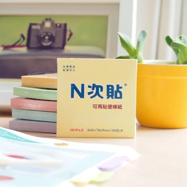 N次貼 61165 四色循環便條本 3"x3"(76x76mm) 螢光黃/粉紅/藍/綠 100張 / 本 歷史價格詳細信息