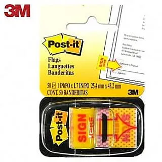 3M  / 680-9 / SIGN利貼指示標籤【100圖書文具生活館】 歷史價格詳細信息