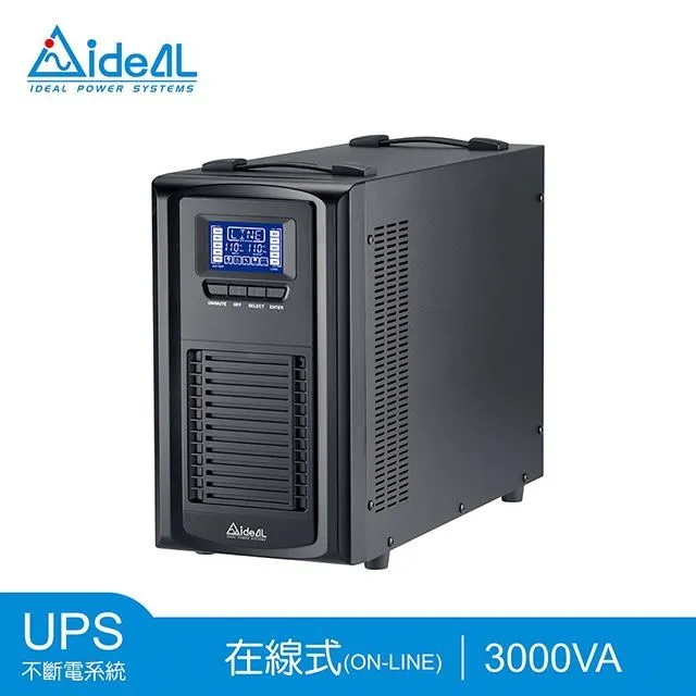 IDEAL愛迪歐 IDEAL-9303LRB 在線式 機架/直立式 110V 3000VA UPS 不斷電系統 歷史價格詳細信息