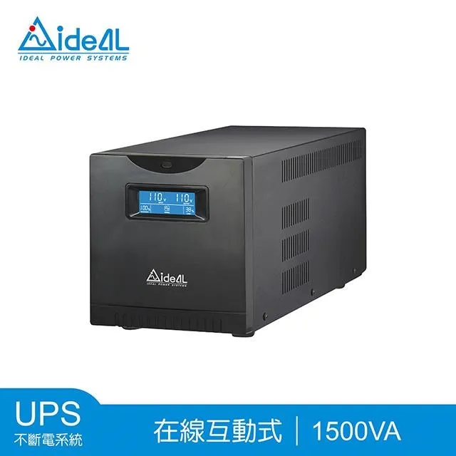 愛迪歐IDEAL 1000VA 在線互動式不斷電系統 IDEAL-7710C(附監控軟體) 歷史價格詳細信息
