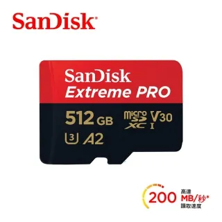 SanDisk ExtremePRO microSDXC UHS-I(V30)(A2) 512GB 記憶卡(公司貨)  200MB/s 歷史價格詳細信息