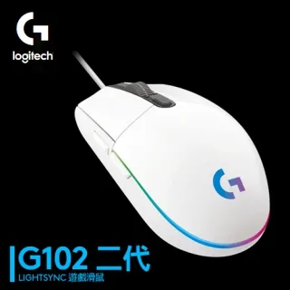 羅技 G102 炫彩遊戲滑鼠-白 歷史價格詳細信息