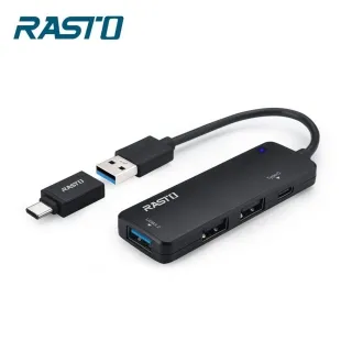 RASTO RASTO RH9 USB3.2+TypeC四孔集線器 贈Type C轉接頭 歷史價格詳細信息