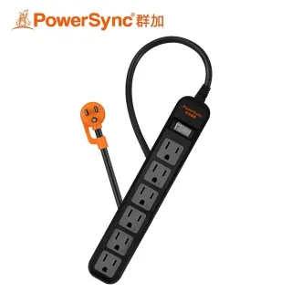 【PowerSync 群加】直立式1開4插防雷擊抗搖擺延長線-台灣製造-防火PC材質-白色-0.9m 歷史價格詳細信息