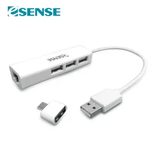 【ESENSE 逸盛】RJ405 USB轉RJ45+2A2C USB3.0 HUB 歷史價格詳細信息