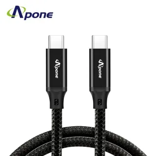 【Apone】 Type-C to Type-C 3.2 Gen2X2 PD100W 充電傳輸線 1M 歷史價格詳細信息