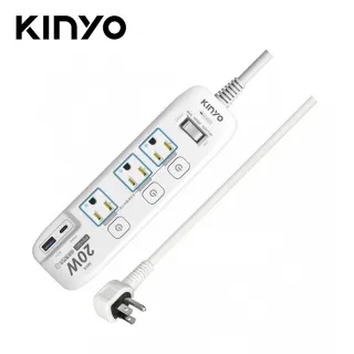 KINYO 耐嘉 GIPD-353436 4開3插PD+USB延長線 6尺 1.8M 3P延長線 電腦延長線 QC3.0 快充 Type-C 電源插座 L型插頭 過載斷電 歷史價格詳細信息
