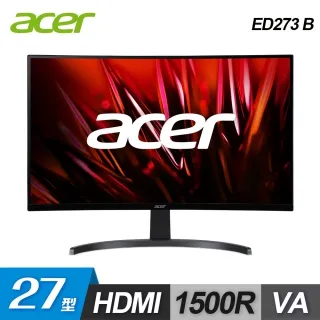 acer ED273 B 窄邊螢幕(27吋/FHD/HDMI/喇叭/VA) 歷史價格詳細信息