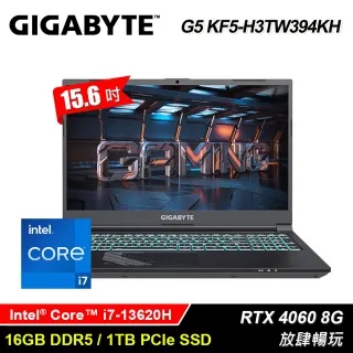 Gigabyte技嘉 G5 KF5-53TW383SH 黑 筆記型電腦 i5/4060/15.6吋 電競筆電 歷史價格詳細信息