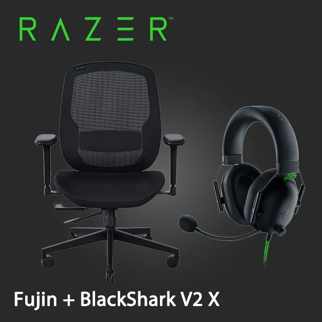 Razer 雷蛇 Fujin 風靈網狀人體工學電競椅 RZ38-04950100-R3U1 歷史價格詳細信息