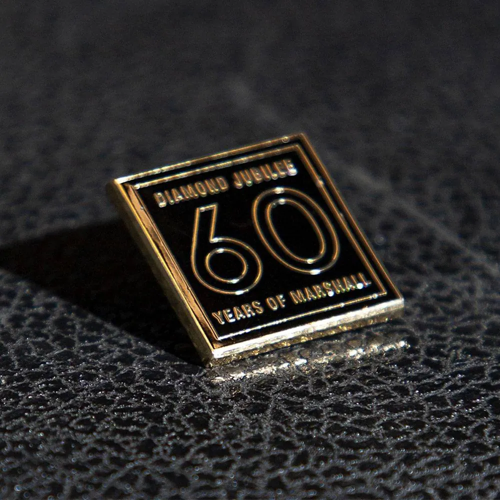 Marshall 60Th Anniversary Enamel Pin 琺瑯別針【LifeTech】 歷史價格詳細信息