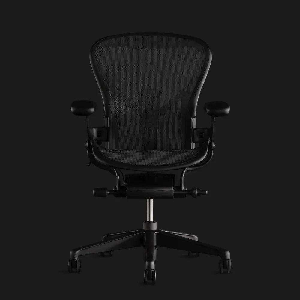 【Herman Miller】Aeron2.0 全功能 鋼製腳 瑪瑙黑 C SIZE DW扶手 歷史價格詳細信息