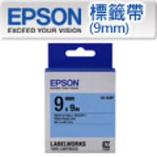 EPSON LK-3LBP C53S653406 粉彩系列藍底黑字標籤帶(寬度9mm) 歷史價格詳細信息