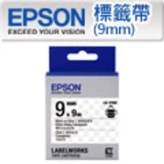 EPSON LK-3TBN 透明系列 透明底黑字 原廠標籤帶 (寬度9mm) 歷史價格詳細信息