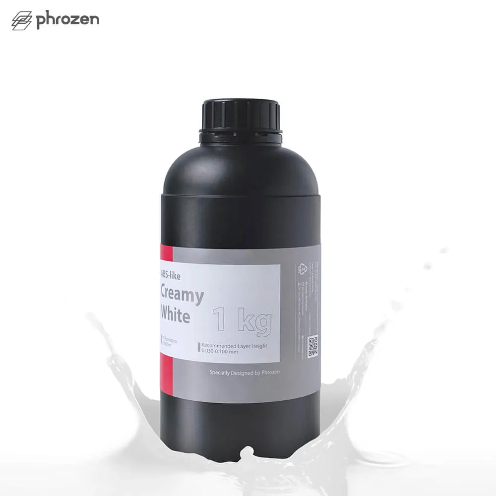 Phrozen ABS-like Creamy White 白色樹脂 1Kg 光固化樹脂 歷史價格詳細信息