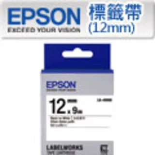 EPSON LK-4WBVN C53S654479標籤帶(耐久12mm)白底黑字 歷史價格詳細信息