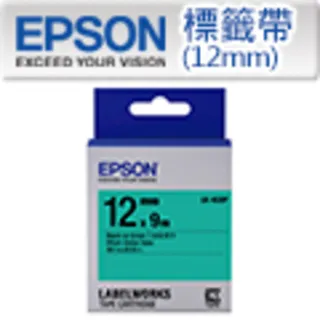 EPSON LK4GBP 副廠綠底黑字標籤帶 12mm 歷史價格詳細信息