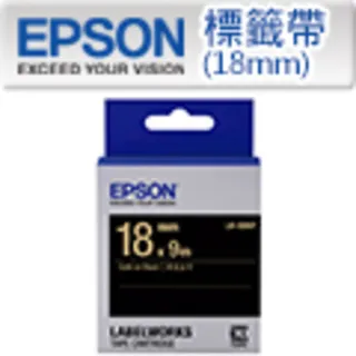 【EPSON】標籤帶 黑底金字/18mm(LK-5BKP) 歷史價格詳細信息